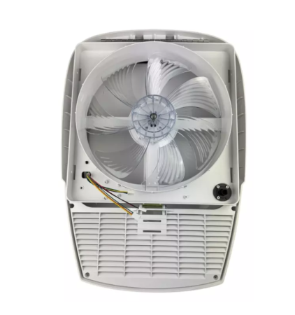 Люк накрышный Freucamp Turbo Vent 36*36  c вентилятором (чёрная крышка)